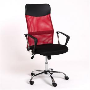 Mesh office chair red