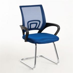 Conference chair mid back blue